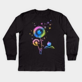 4th grade Dandelion Kids Long Sleeve T-Shirt